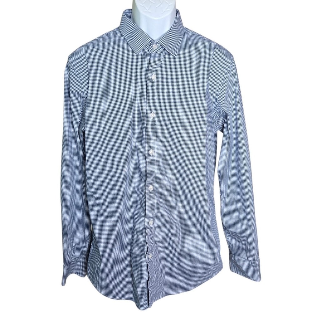 Old Navy Mens Business Pro Signature Dress Shirt Size Medium Slim Fit‎ Office